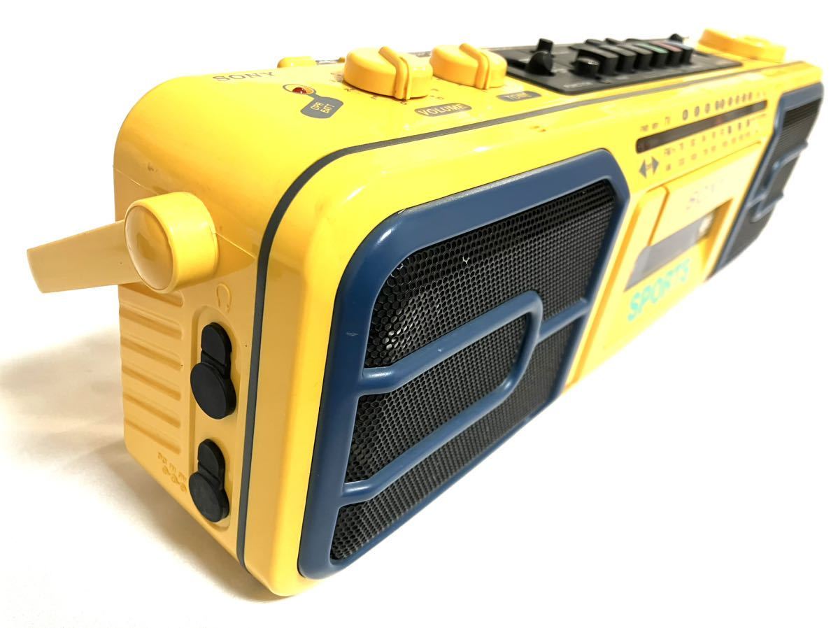 最終値下げ】SONY SPORTS ラジカセ CFS-V75オリーブ ソニー 最終値下げ