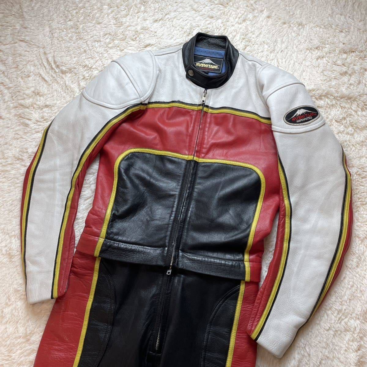 状態 KUSHITANI クシタニ レーシングスーツ ライダース セパレート L
