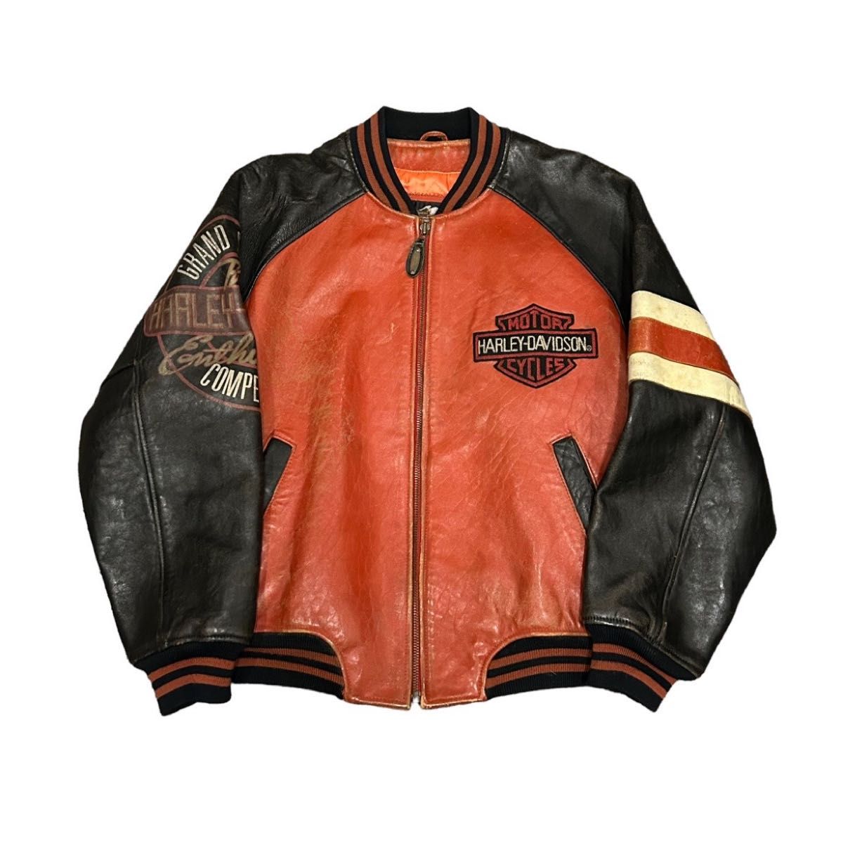 90s HARLEY-DAVIDSON ハーレーダビッドソン レザージャケット