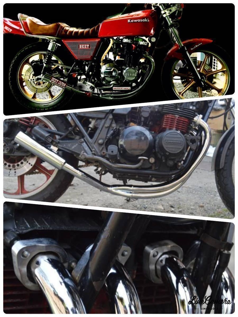 Yahoo!オークション - Z400FX Z500FX Z550FX BEETタイプ マフラー レ