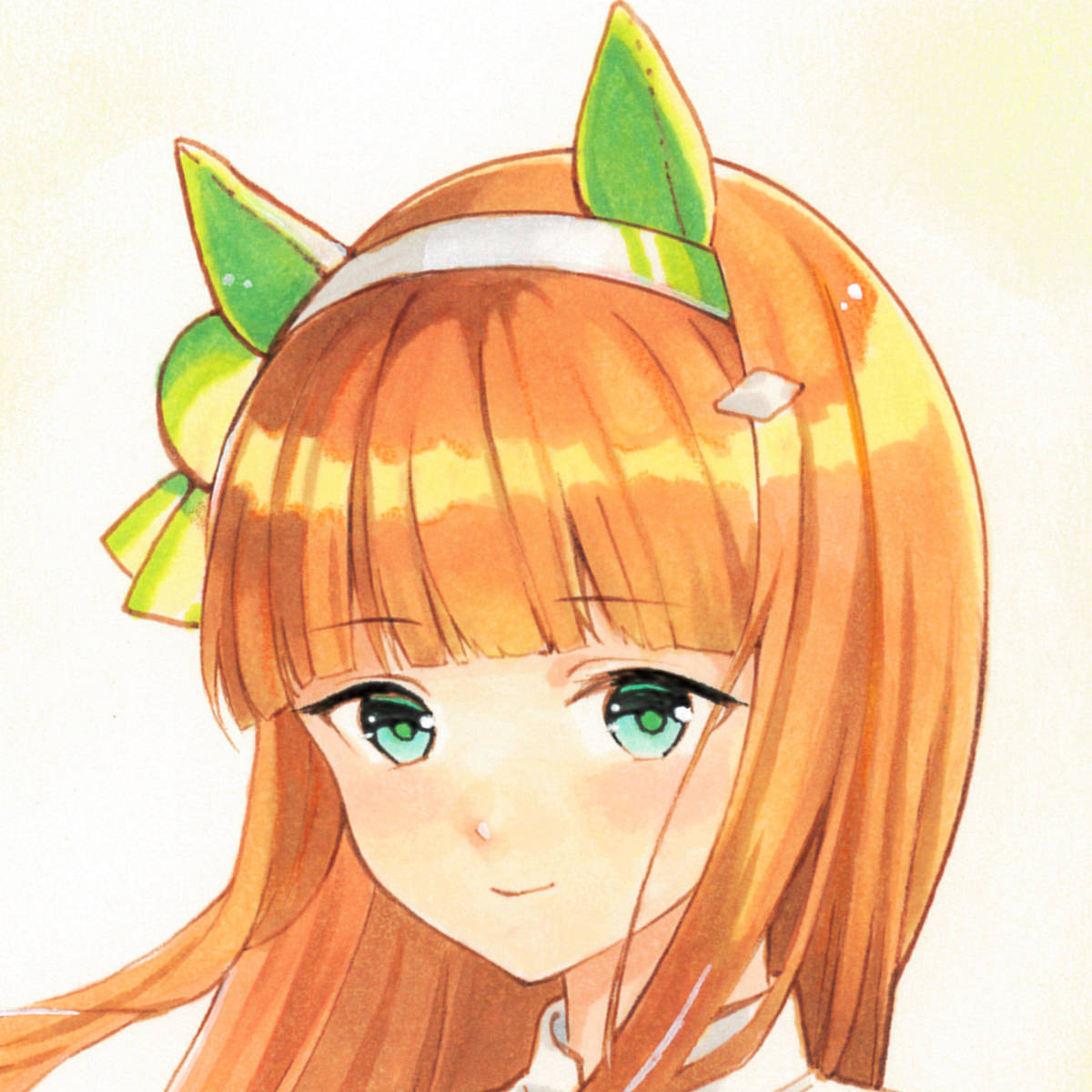 Yahoo!オークション - 手描きイラスト／ウマ娘／サイレンススズカ／ア