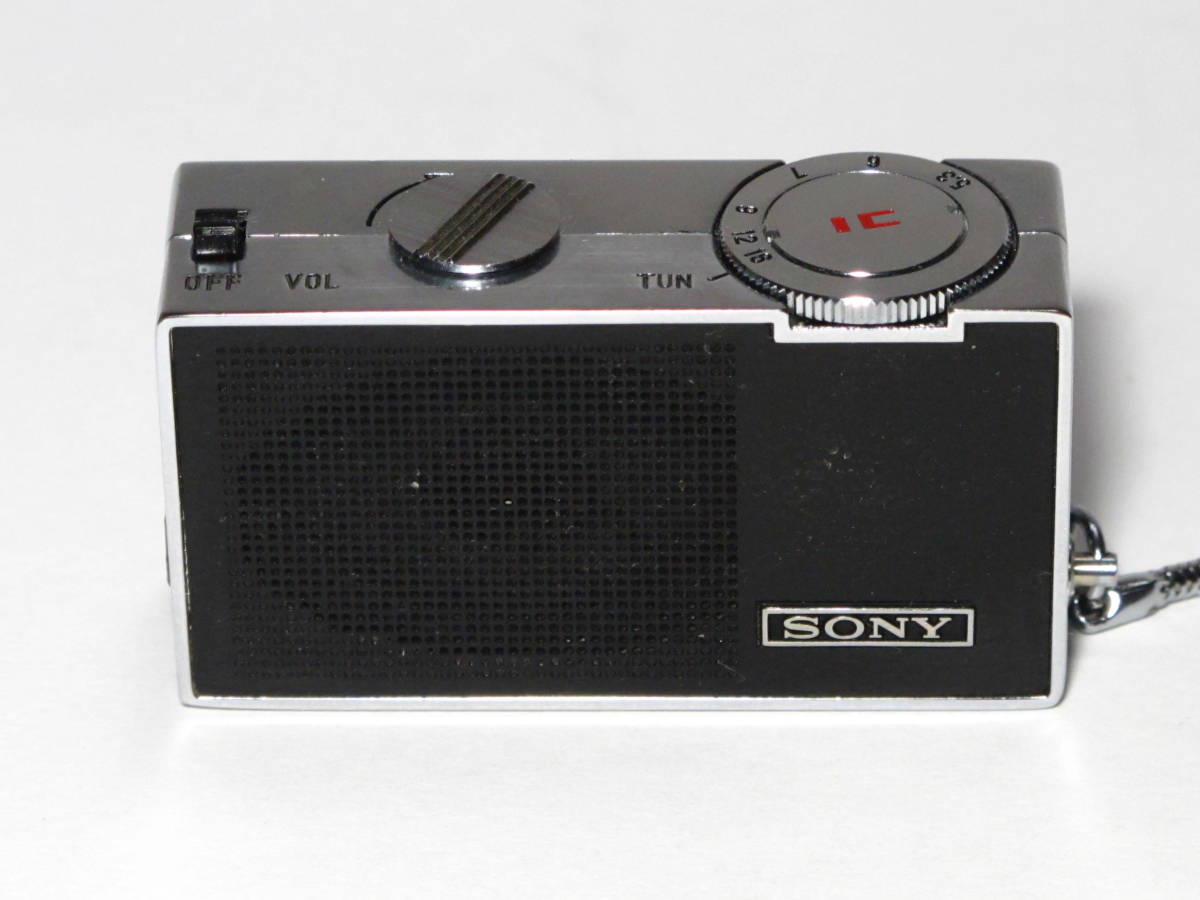 Yahoo!オークション - 【希少】世界初の超小型ICラジオ「SONY ICR-100