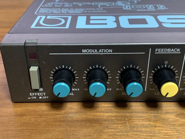 Yahoo!オークション - BOSS RBF-10 FLANGER ハーフラック エフェクター
