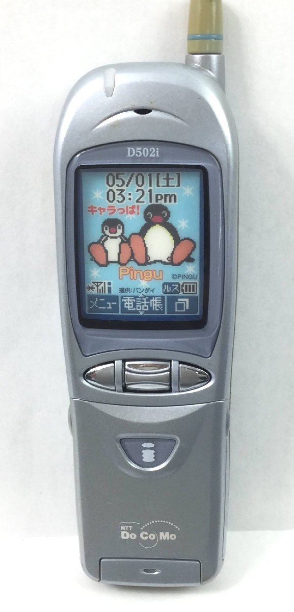 Yahoo!オークション - モックアップ 展示用見本 D502i シルバー キャラ