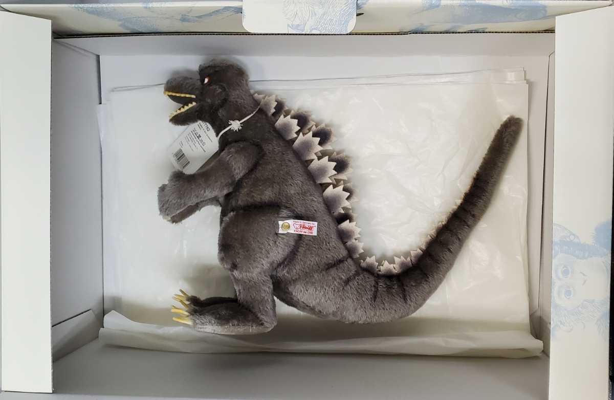 Yahoo!オークション - 1円スタート Steiff 677762 GODZILLA 2014 シュ