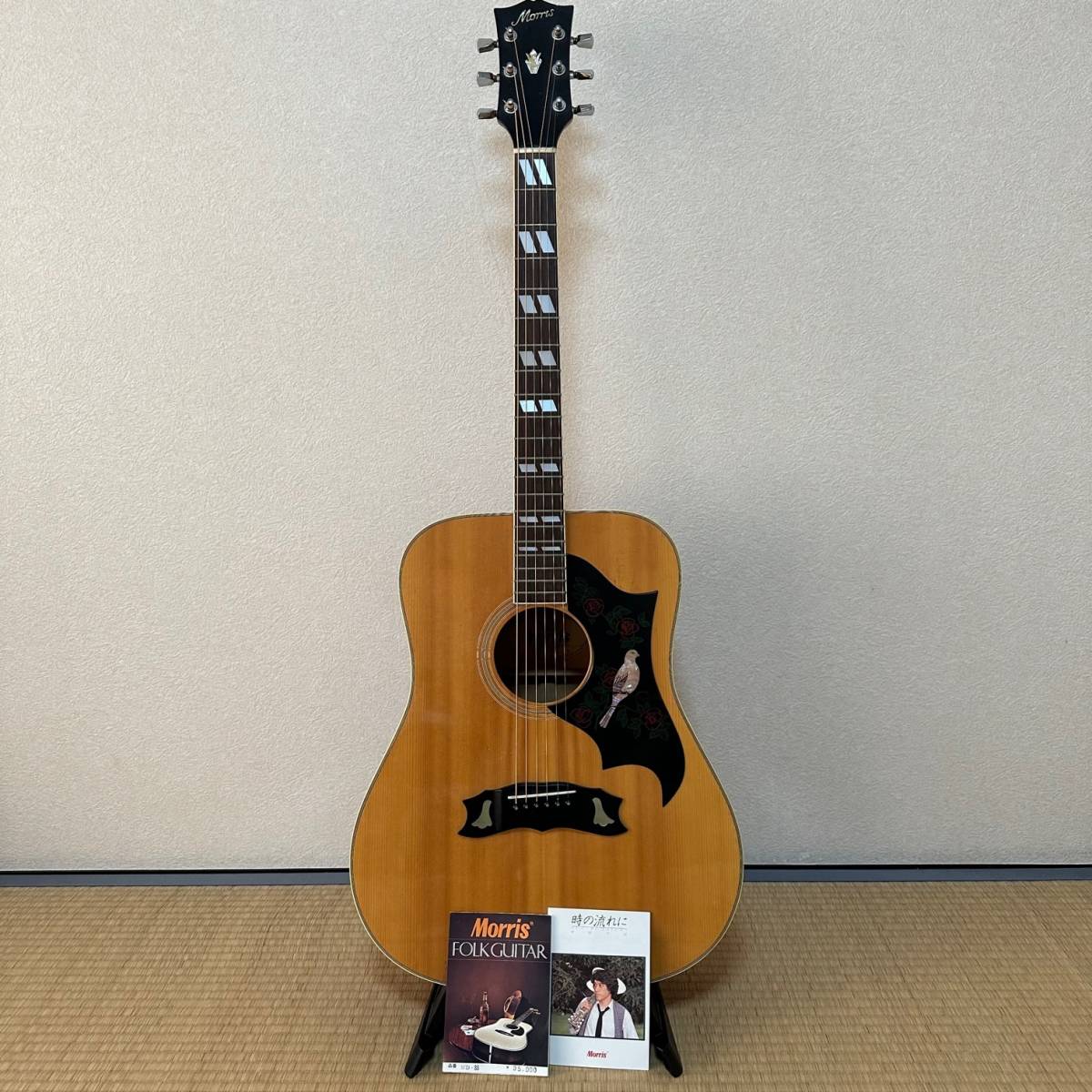 Yahoo!オークション - 希少 Morris モーリス WD-35 アコースティックギ