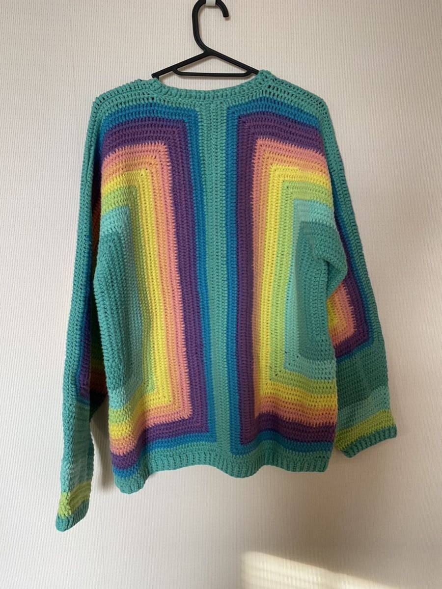 新品 Supreme シュプリーム 22SS Hand Crocheted Sweater ハンド