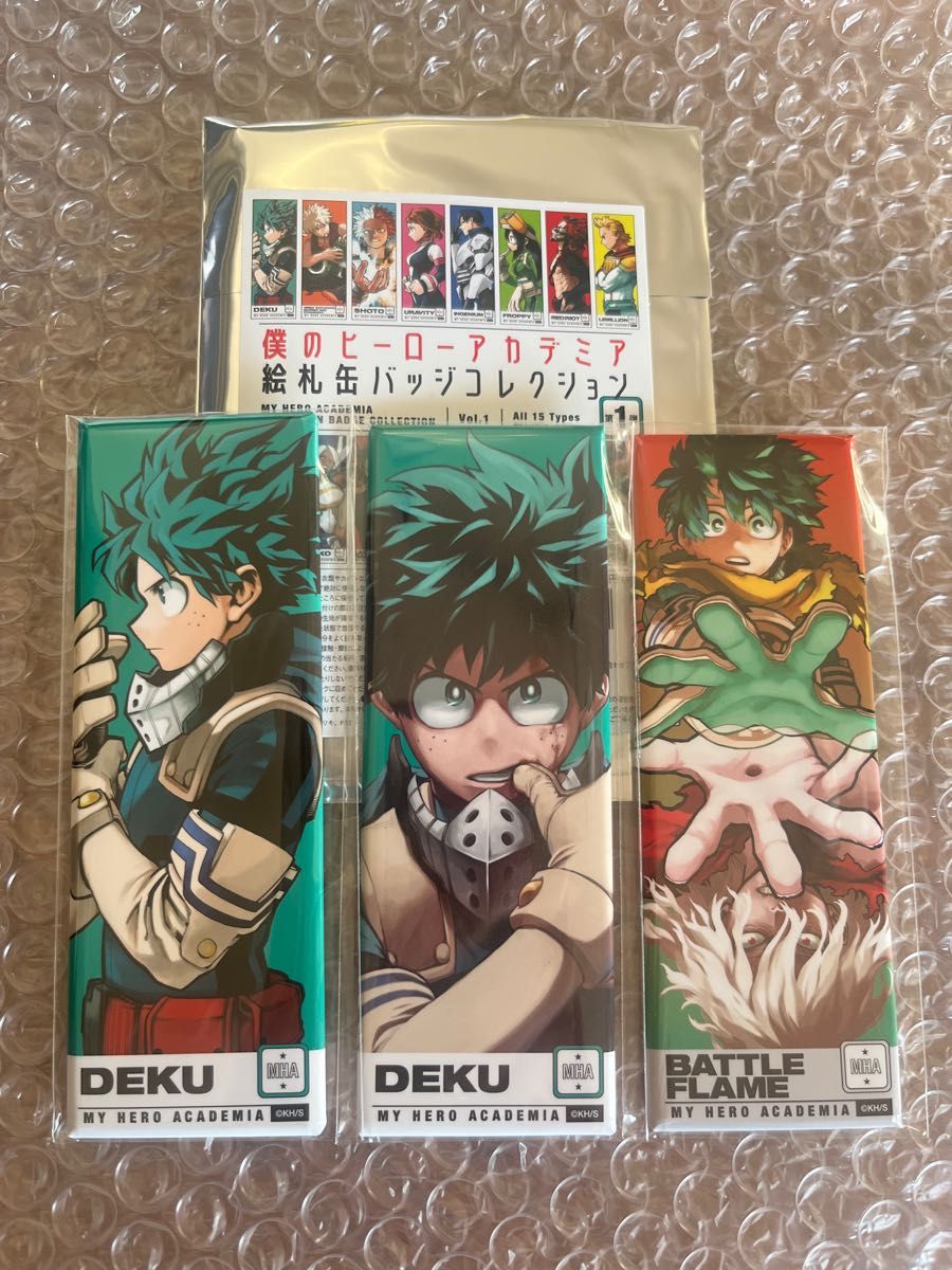 僕のヒーローアカデミア ジャンプフェスタ 絵札缶バッジコレクション