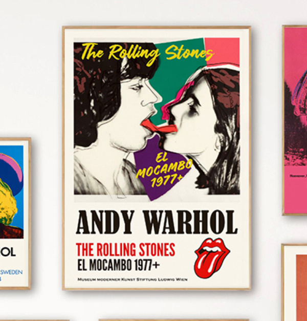 Yahoo!オークション - C226 アンディ・ウォーホル ローリング・ストー