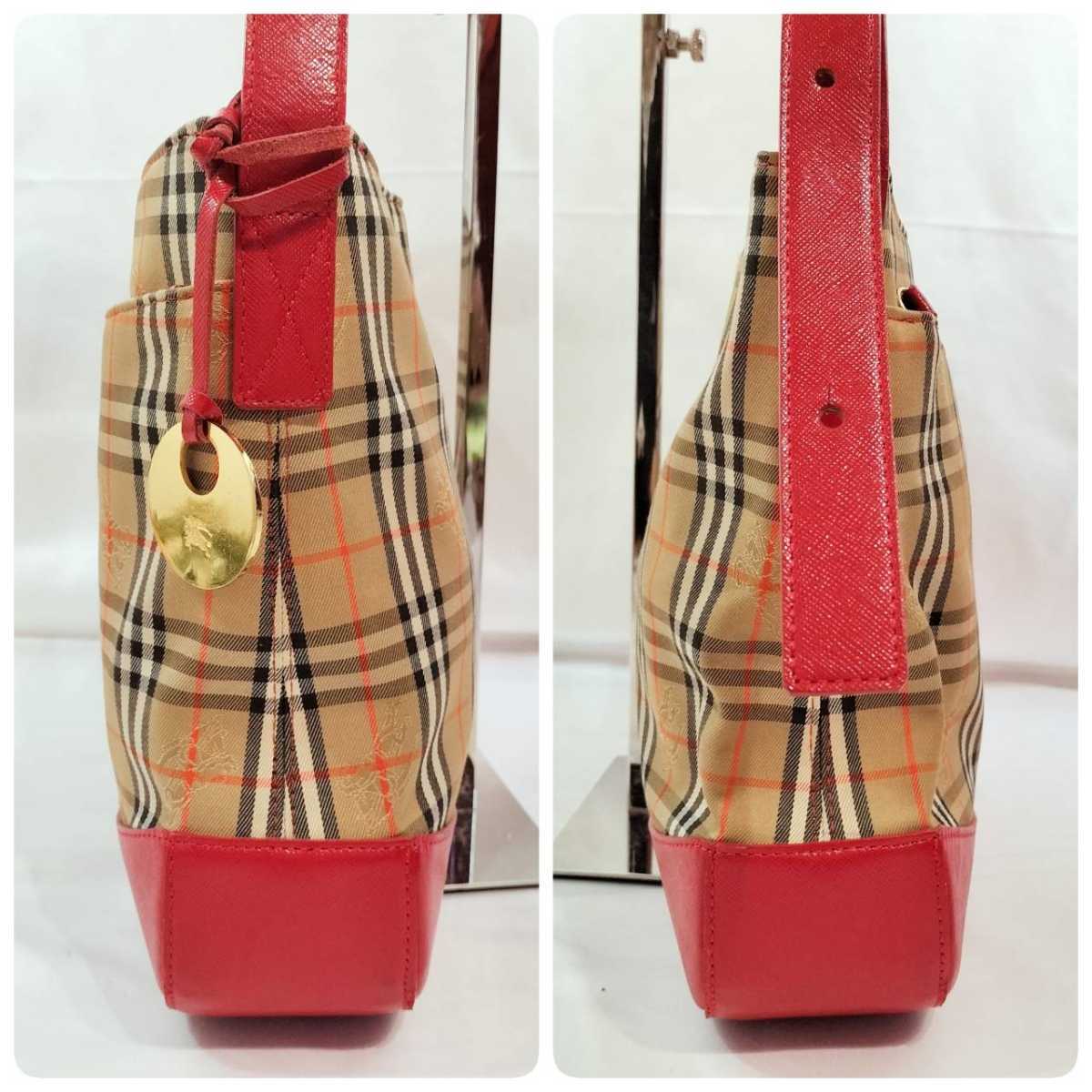 美品】正規品 Burberrys バーバリー トートバッグ ノバチェック