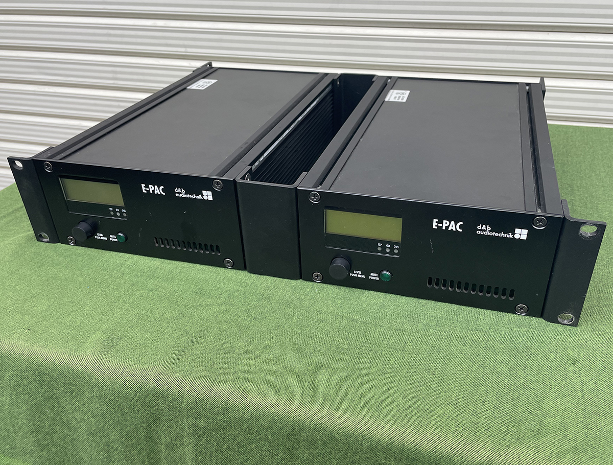 Yahoo!オークション - d&b audiotechnik / E-PAC 2台セット #0405