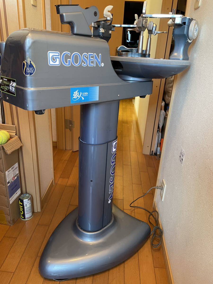 Yahoo!オークション - 完動美品GOSEN ゴーセン ガット張り機 テニスス
