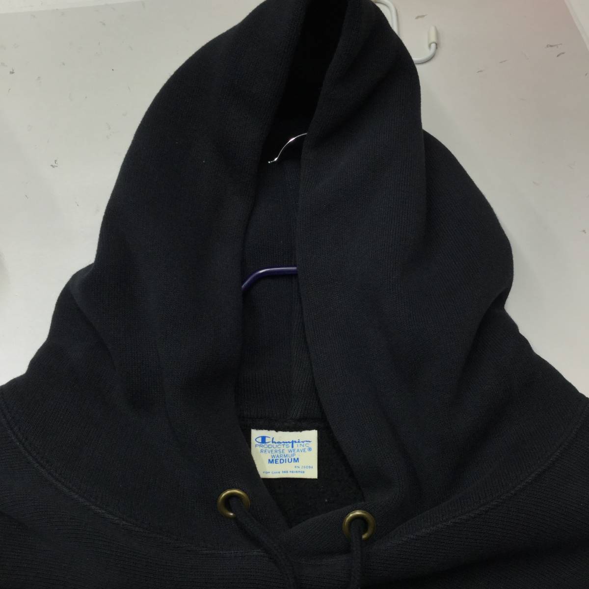 チャンピオン 復刻単色タグ リバースウィーブ スウェットパーカー