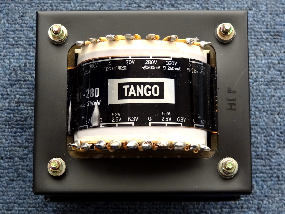Yahoo!オークション - TANGO タンゴ 電源トランス MX-280 中古良品