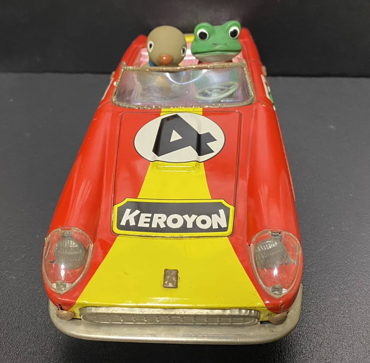 Yahoo!オークション - 当時物 ツクダ ケロヨンのスポーツカー フリクシ