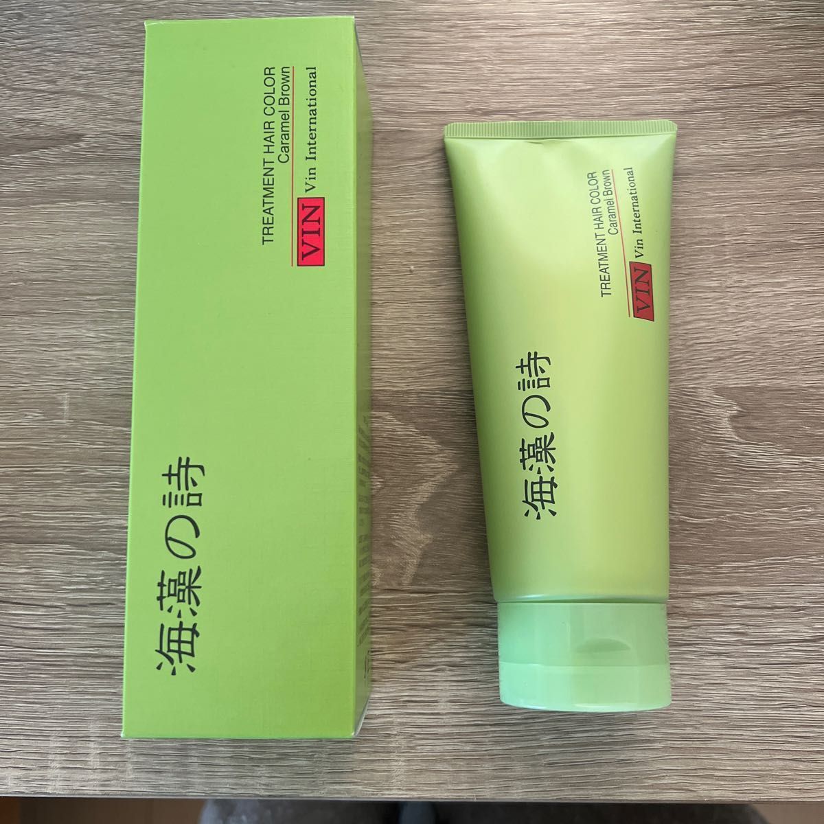 新品未使用 海藻の詩 キャラメルブラウン200gm｜Yahoo!フリマ（旧