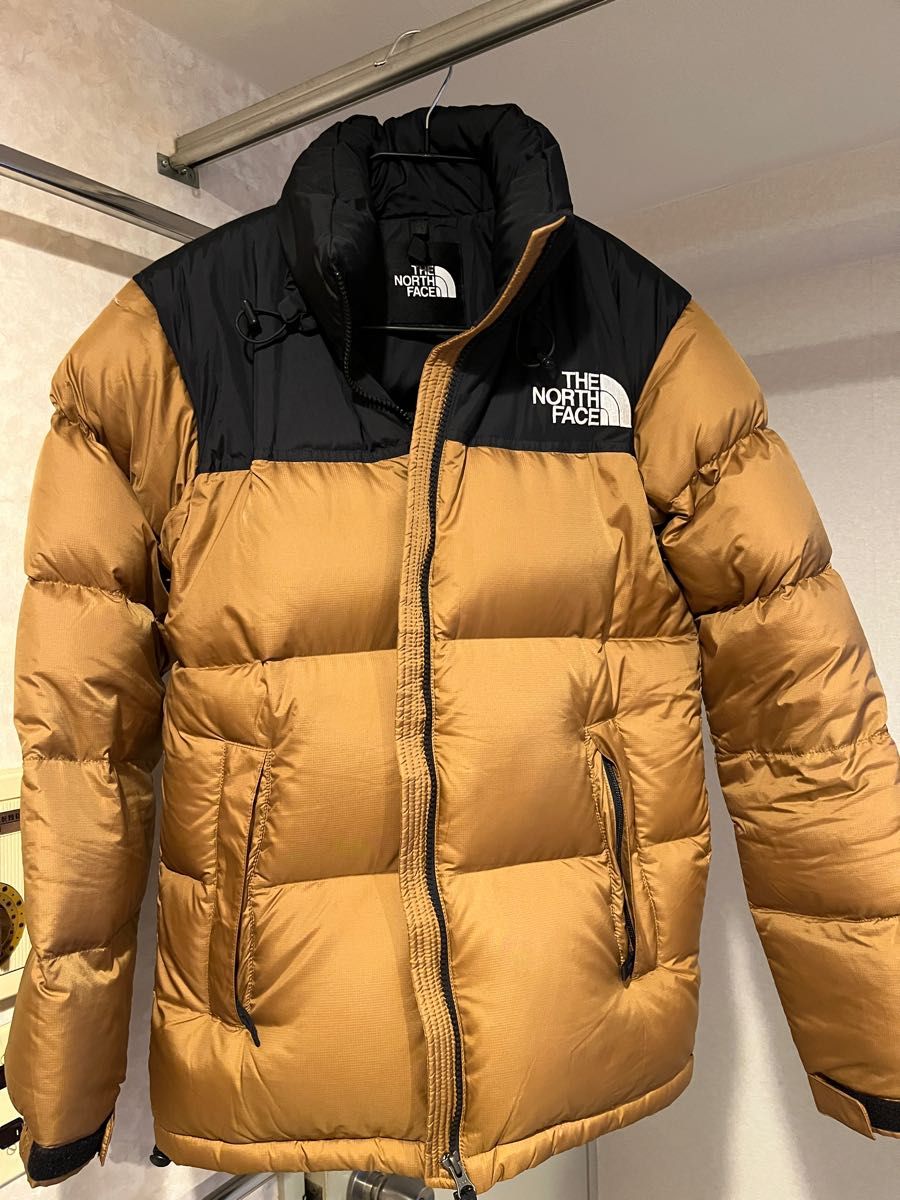 THE NORTH FACE ダウンジャケット ヌプシ ノースフェイス キャメル