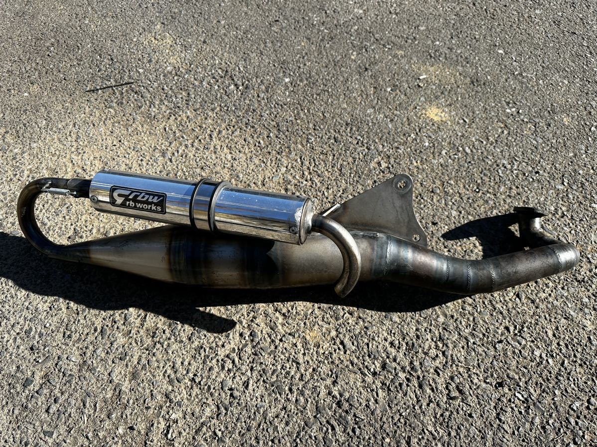 Yahoo!オークション - アドレス v100 rb works チャンバー マフラー ad