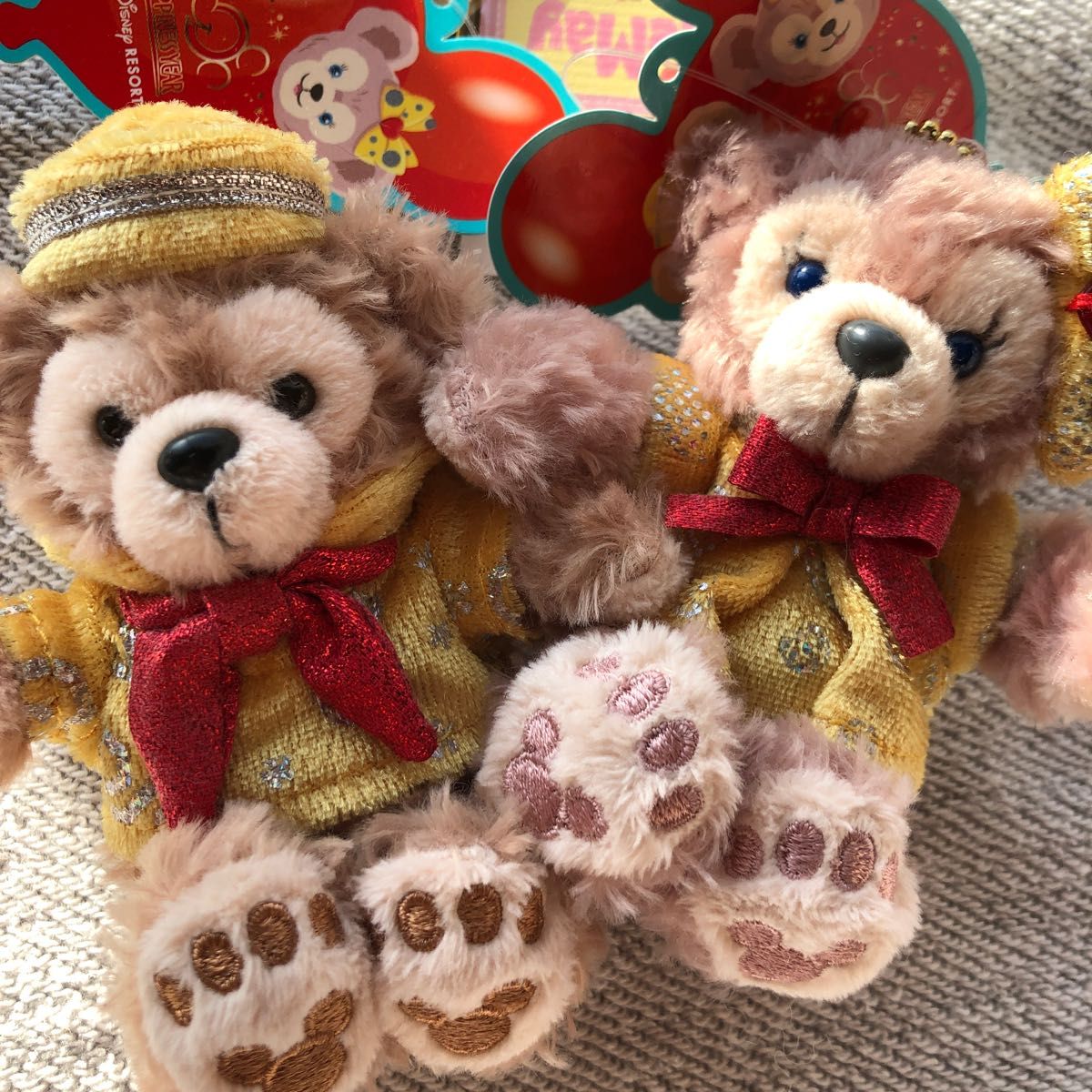 ディズニーランド 30周年 ダッフィーシェリーメイ ぬいぐるみセット