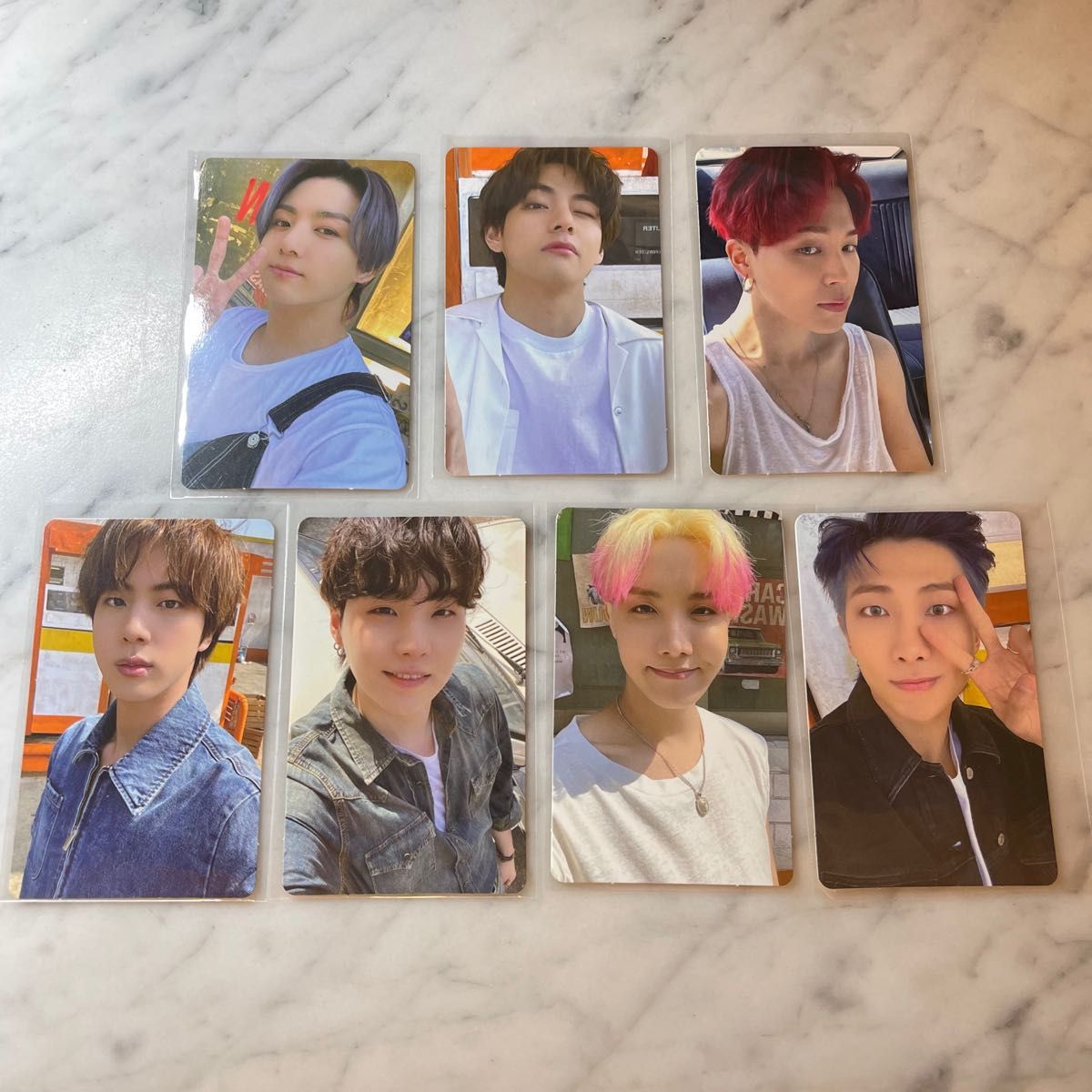 BTS Butter トレカ weverse特典 7枚セット コンプリート｜Yahoo!フリマ