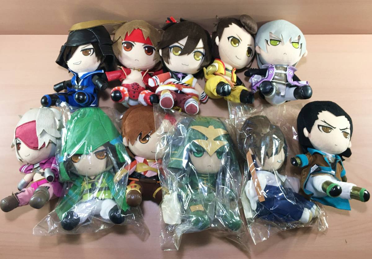 Gift ギフト 戦国BASARA ぬいぐるみ 11個セット 伊達政宗/真田幸村