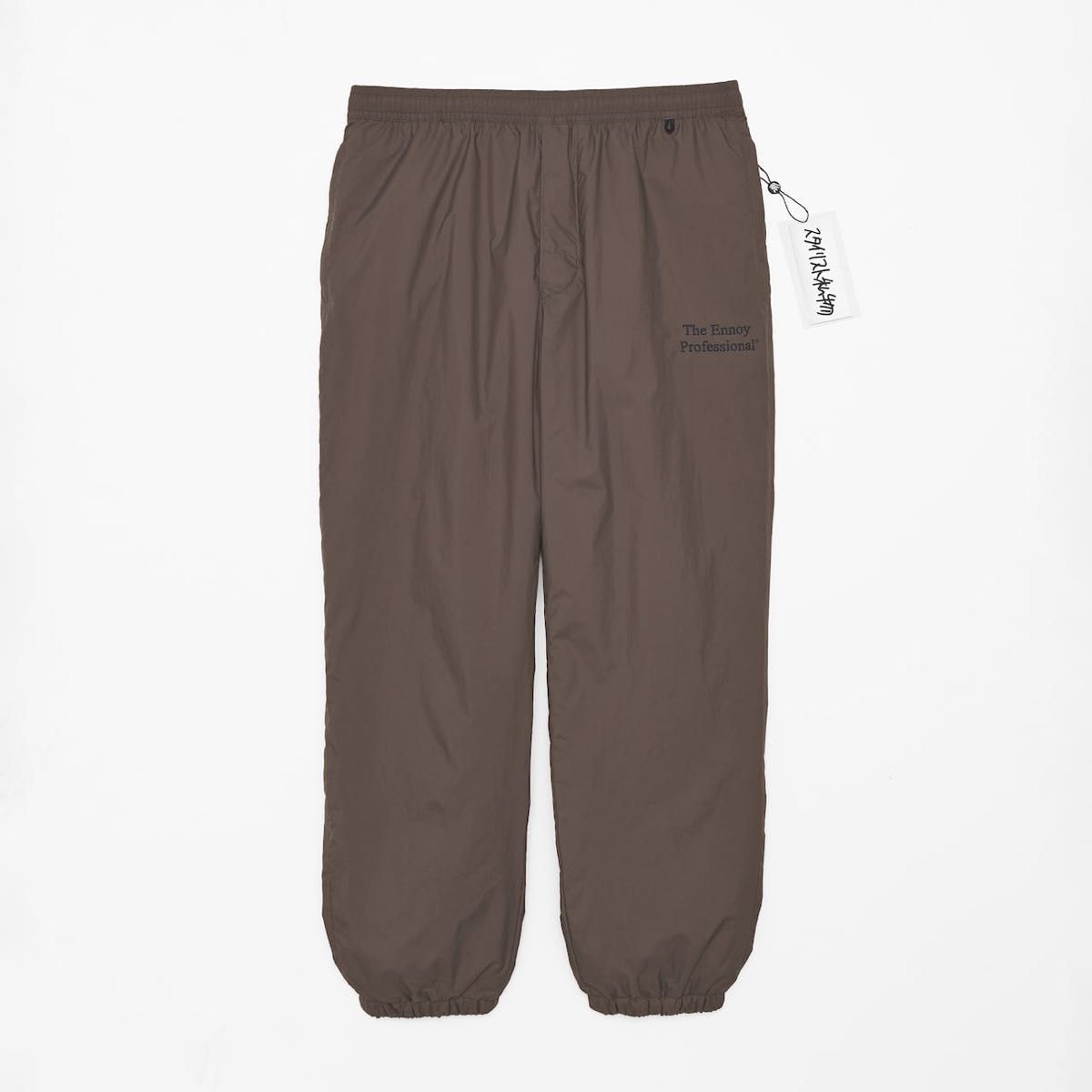 新品 エンノイとスタイリスト私物 NYLON PADDED JACKET+PANTS ブラウン
