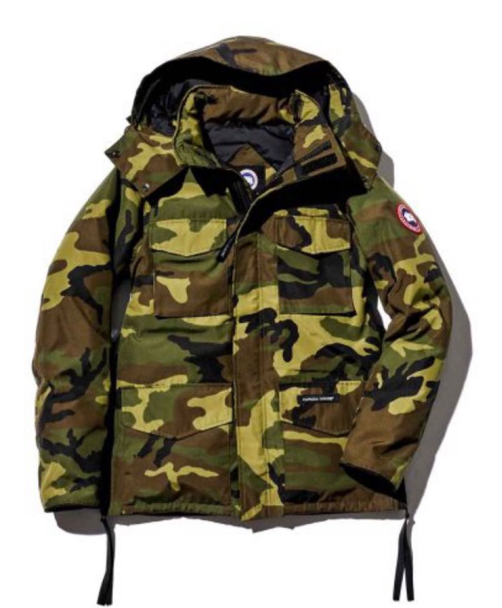 CANADA GOOSE カナダグース KAMLOOPS カムループス 迷彩 ダウン M