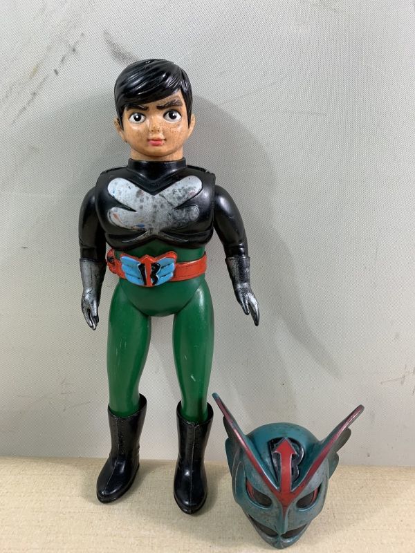 Yahoo!オークション - DG96 当時物 超人 バロム1 ソフビ 面取れ バロ