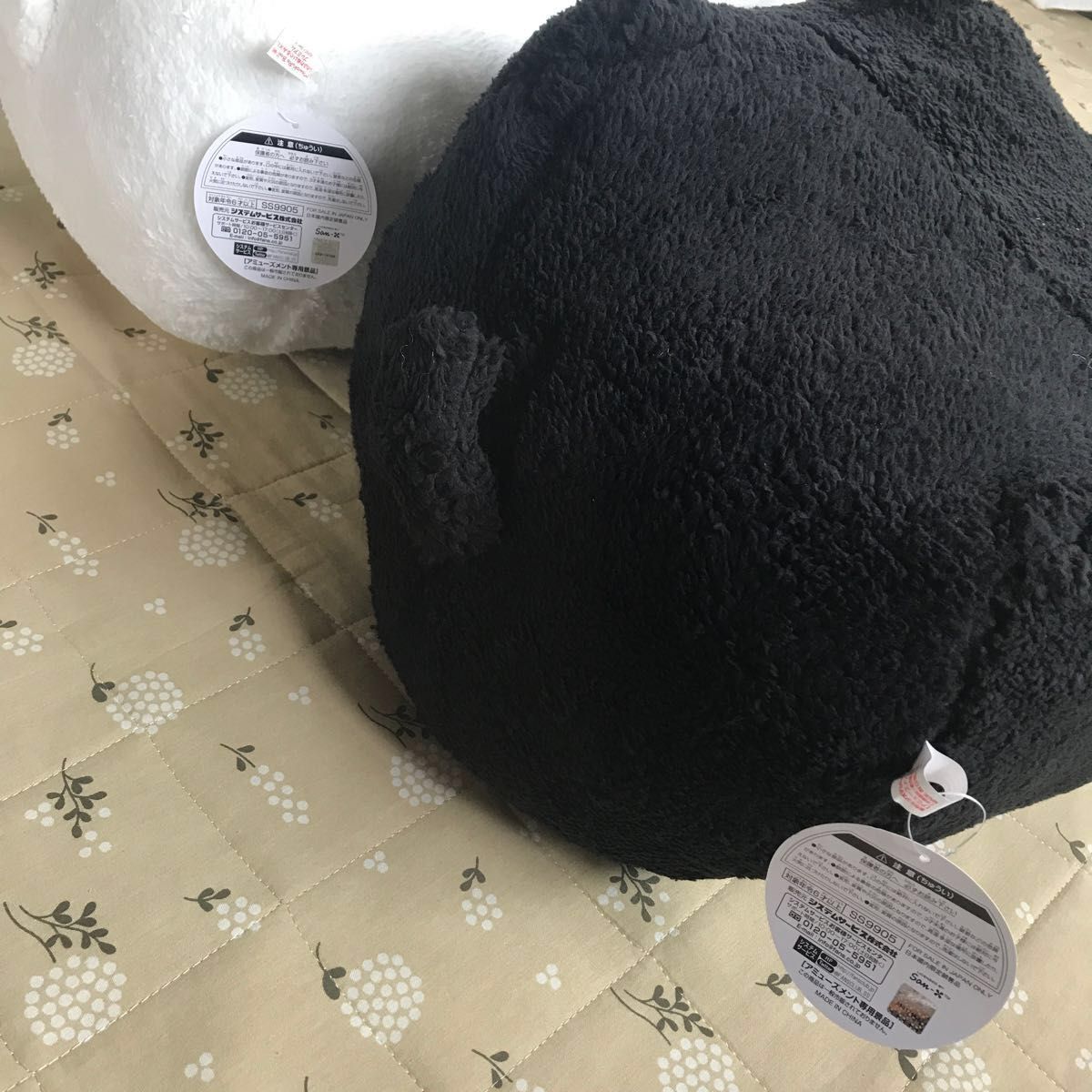 モノクロブー ふわふわぬいぐるみ XL プレミアム 全2種 MONOKURO BOO