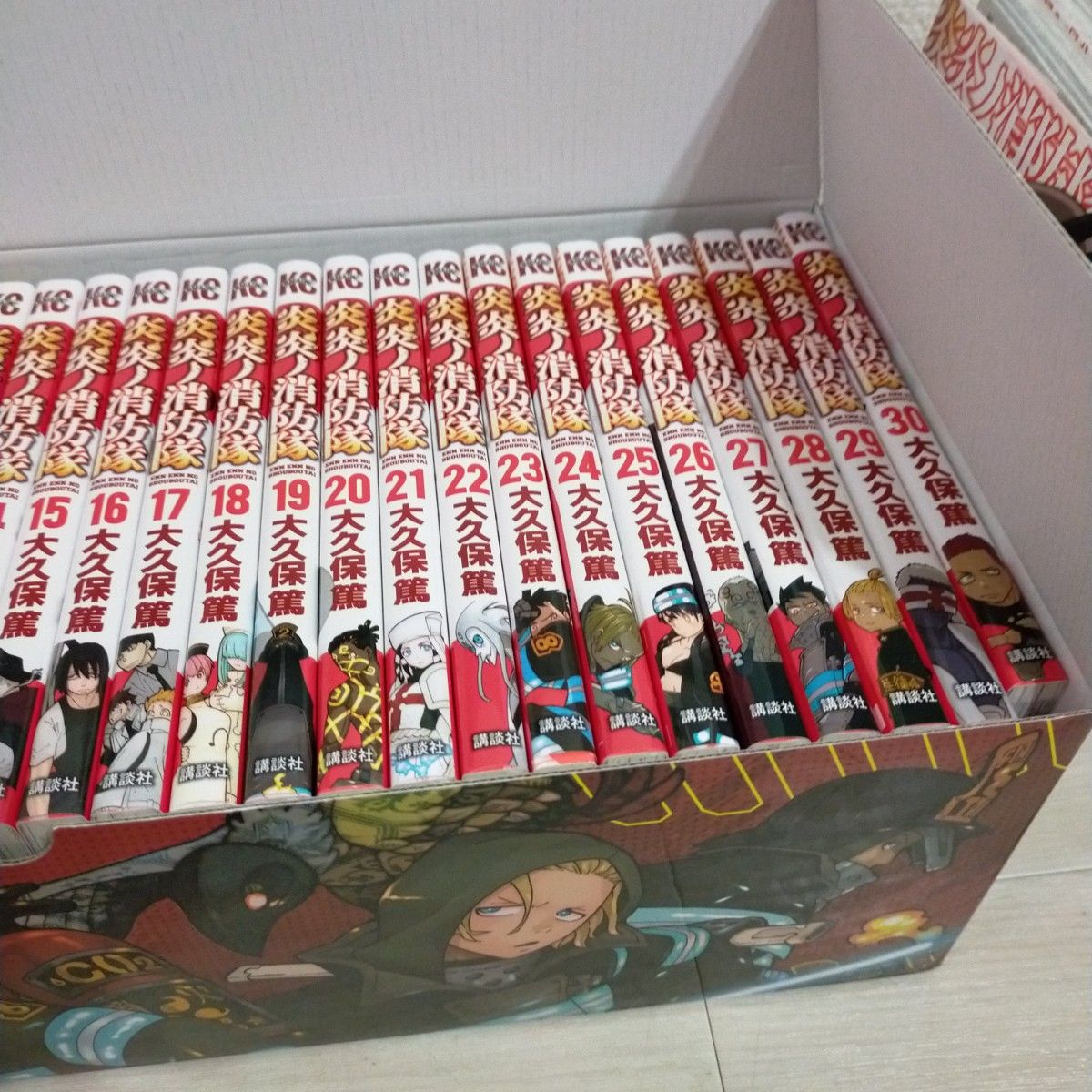 炎炎ノ消防隊 全34巻セット 漫画全巻ドットコム オリジナル収納BOX付
