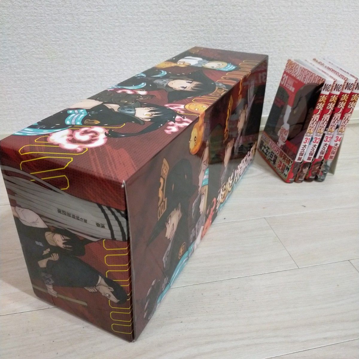 炎炎ノ消防隊 全34巻セット 漫画全巻ドットコム オリジナル収納BOX付