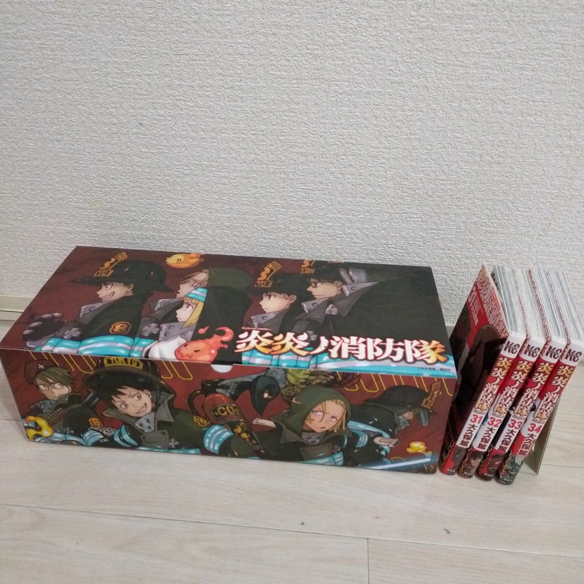 炎炎ノ消防隊 全34巻セット 漫画全巻ドットコム オリジナル収納BOX付