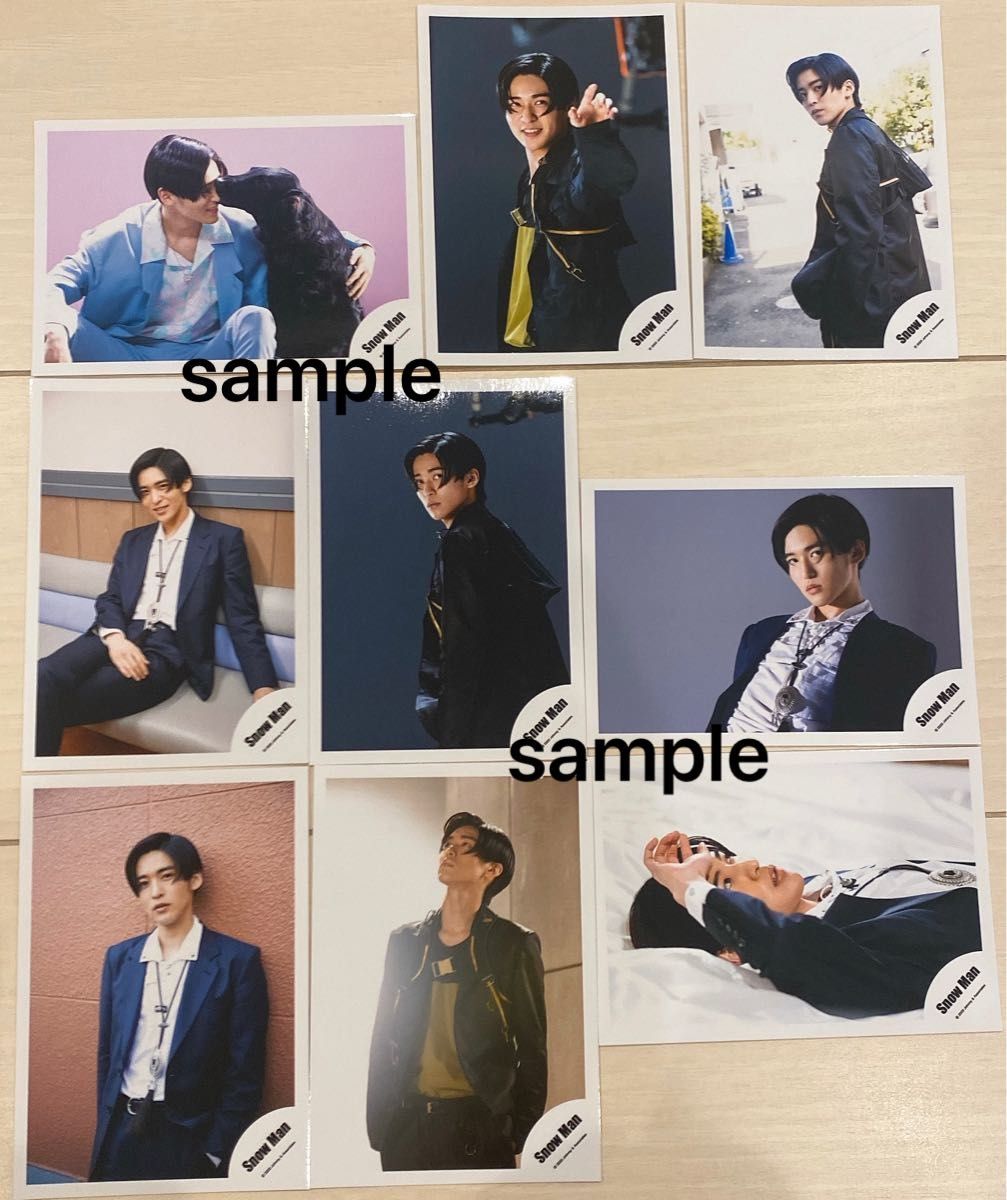 欲しい写真コメント】Man 目黒蓮 公式写真 ジャニショ Snow Man