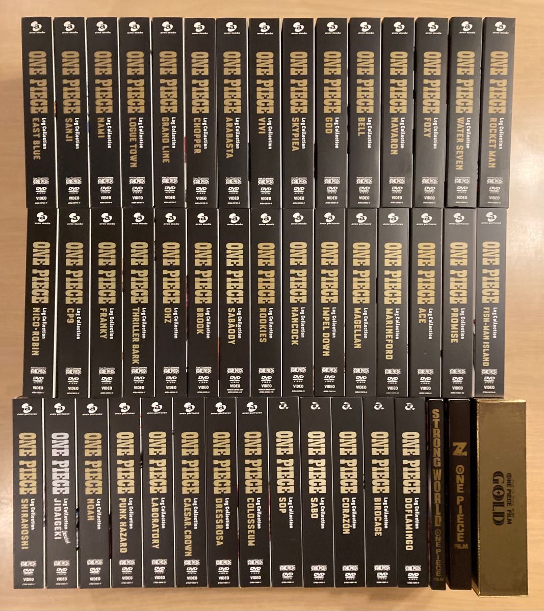 美品 ワンピースログコレクションまとめ売り 付録付き めちゃお得 43本