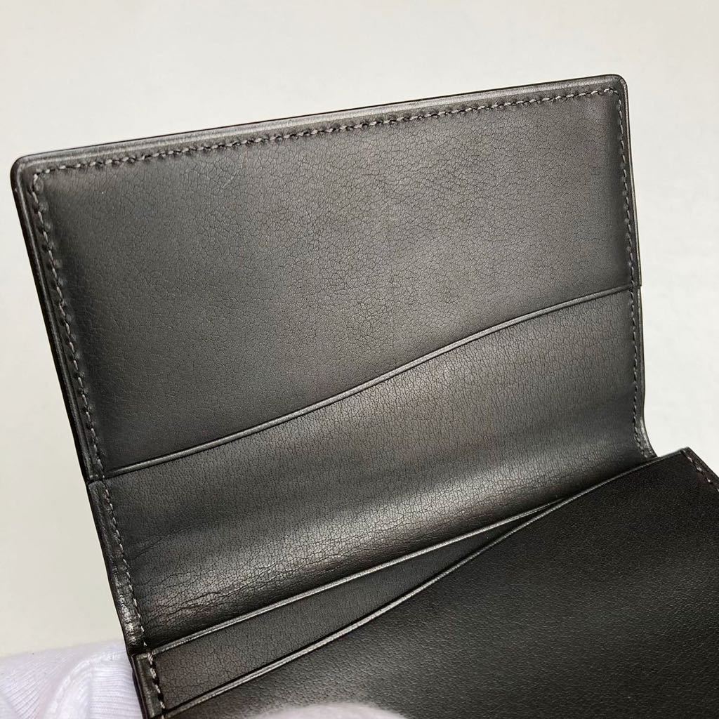 未使用 SOMES ハノーバー コードバン 名刺入れ ソメスサドル カード