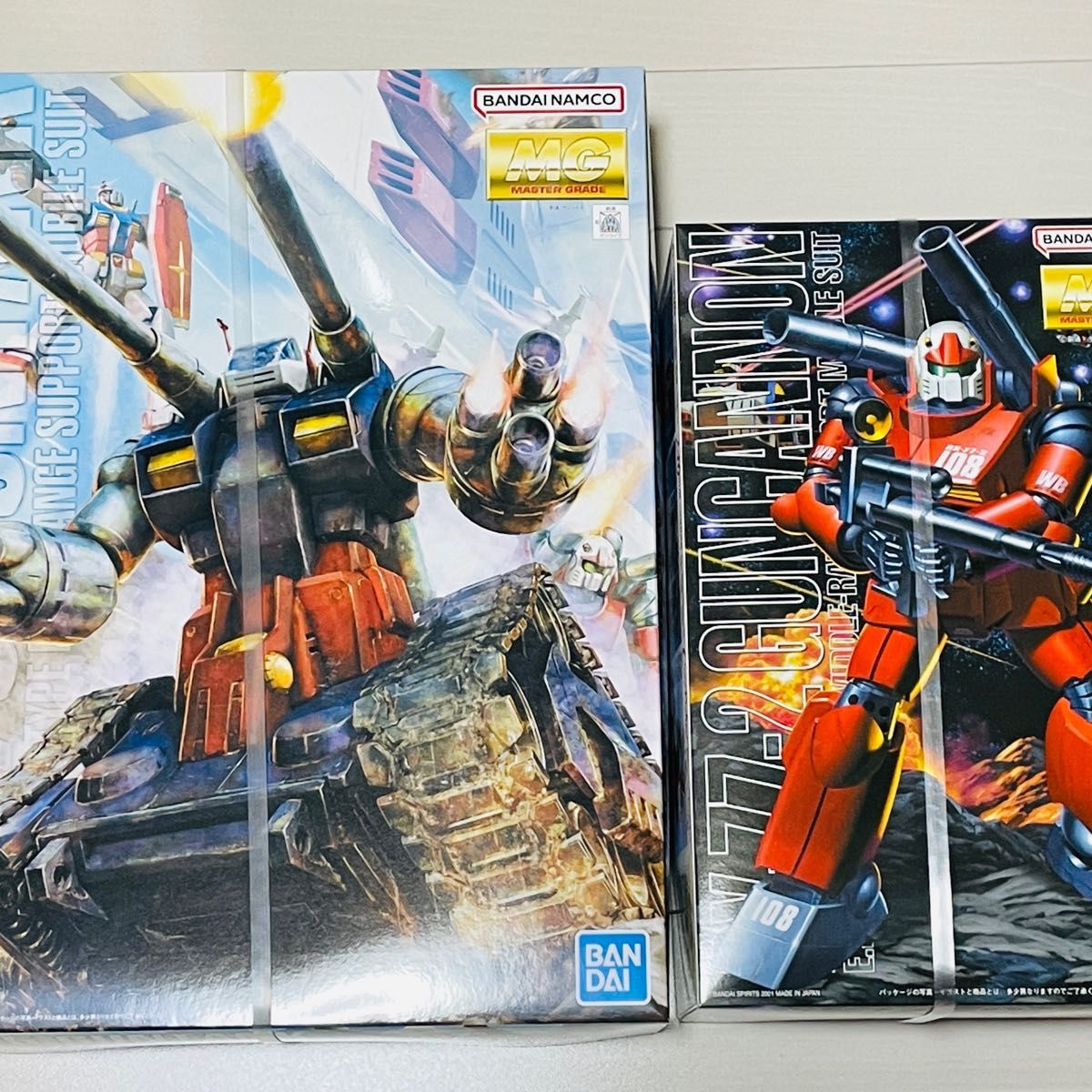 MG 1/100 ガンタンク ガンキャノン 2個 セット 機動戦士ガンダム 未