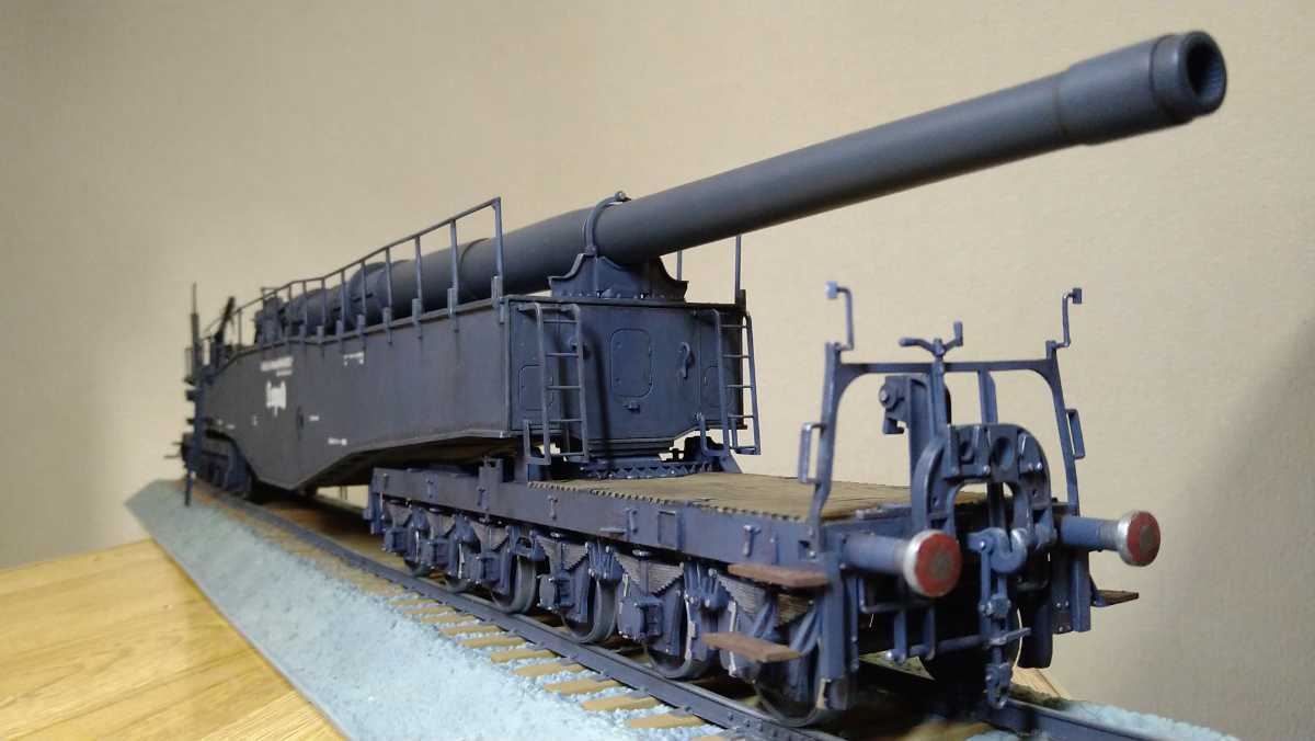 Yahoo!オークション - ドラゴン1/35ドイツ軍列車砲レオポルド完成品