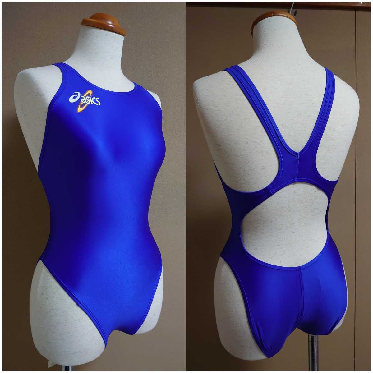 Yahoo!オークション - アシックスasics 競泳水着 ハイドロSP ブルー サ