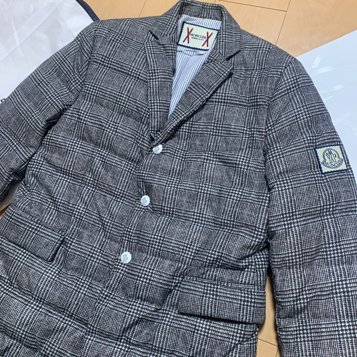 ダウンジャケット モンクレールガムブルー MONCLER GAMME BLEU トム