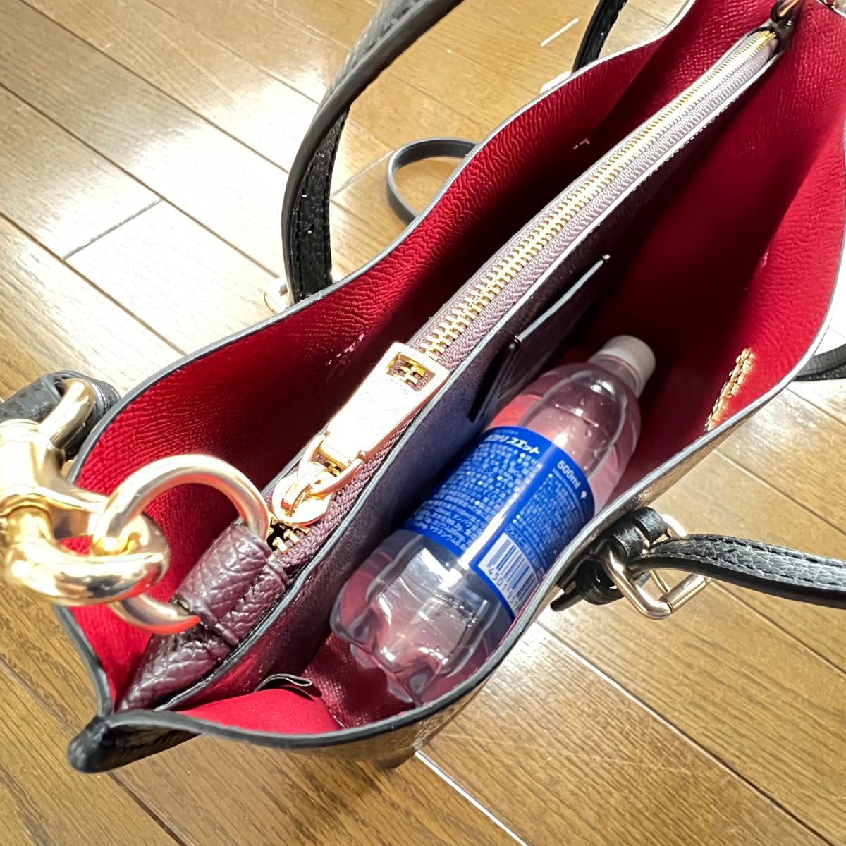 新品同様 COACH コーチ C4084 モリー トート25 レザー 2WAY トート