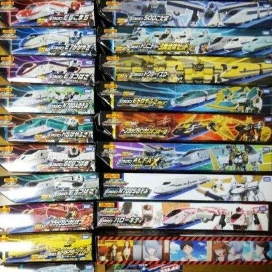 完全品】初代無印シンカリオン DXSプラレール 箱付き完品 21体