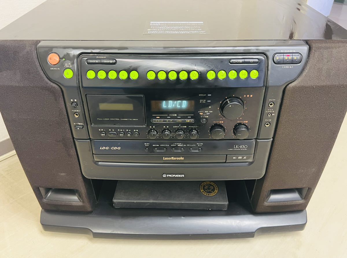 Yahoo!オークション - Pioneer LK-830 レーザーカラオケシステム 昭和