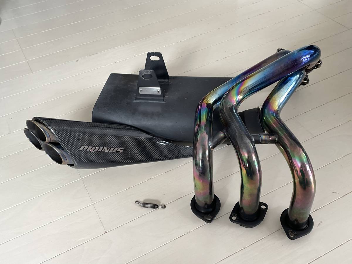 MT-09 XSR900用 PRUNUS(プラナス) フルエキゾースト JMCA認定品 生産