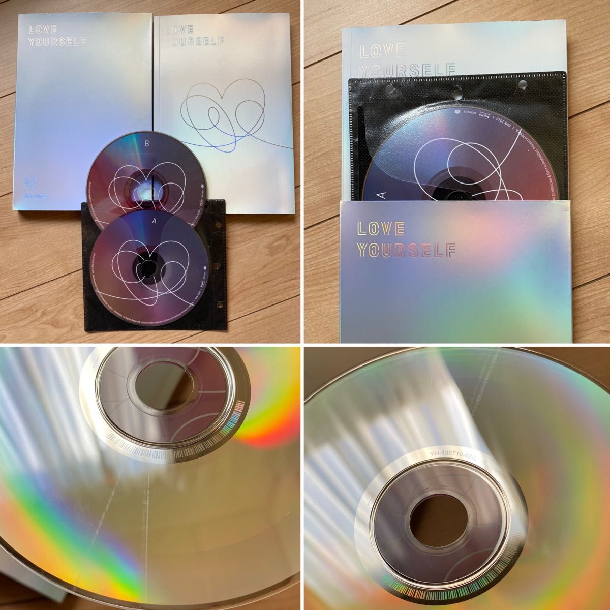 BTS アルバムセット CD まとめ売り LOVEYOURSELF 承転結 PERSONA 4種類