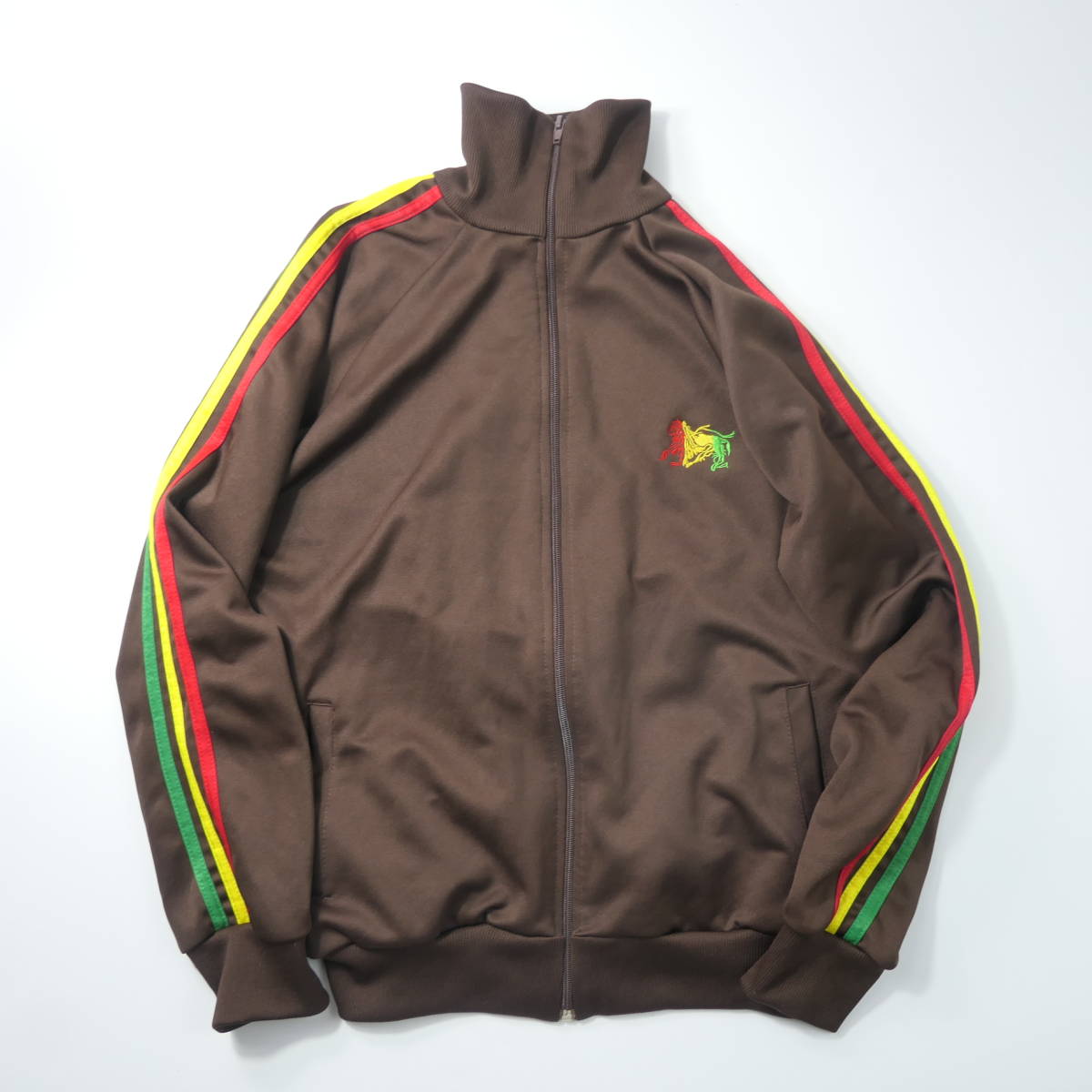 90s ラスタカラー トラックジャケット ジャージ レゲエ rockers stussy