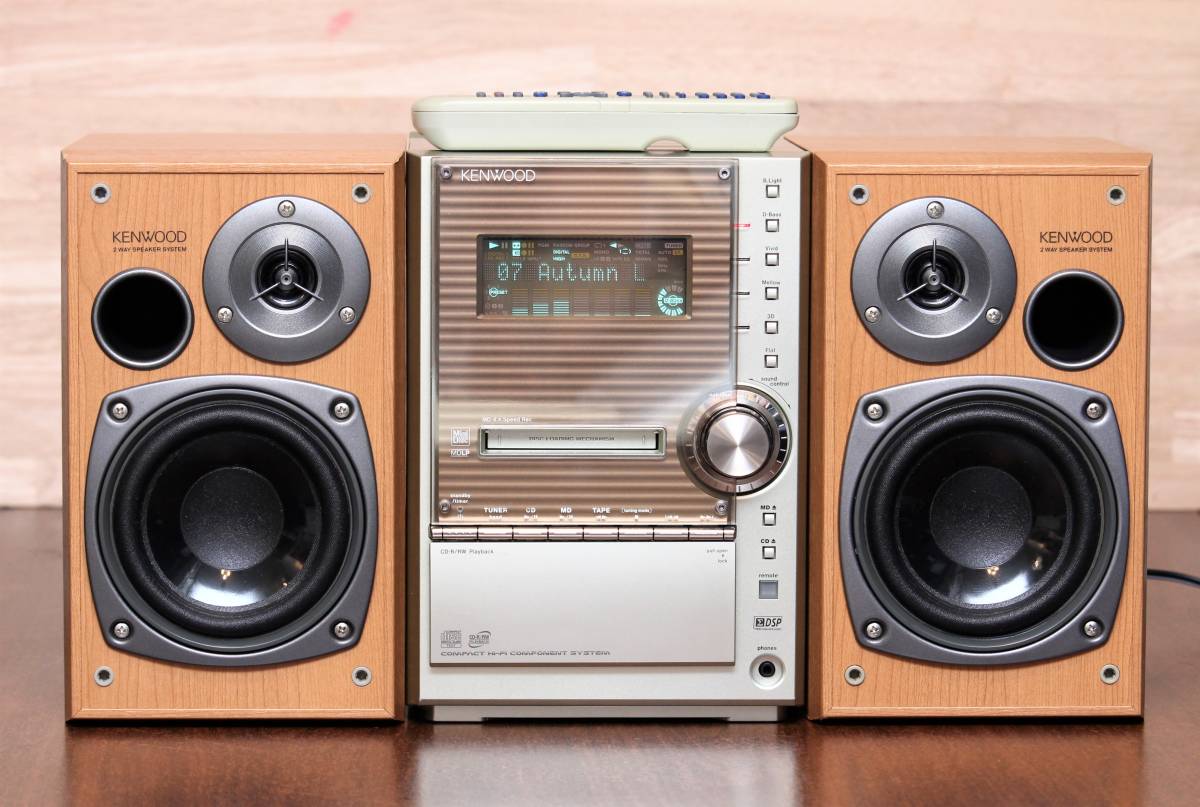 Yahoo!オークション - KENWOOD RXD-SL3MD 2005年製 CD/MD/TUNER/TAPE