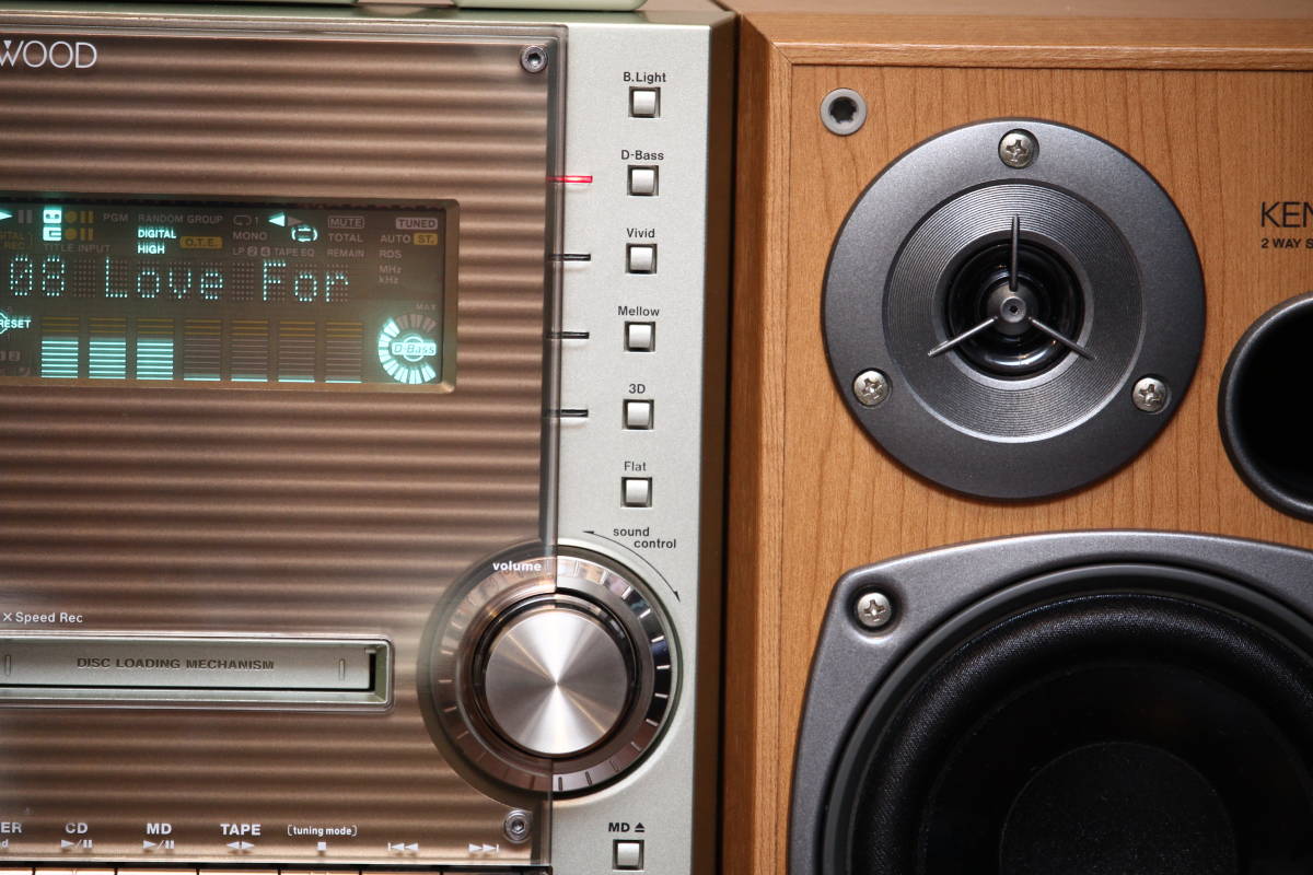 Yahoo!オークション - KENWOOD RXD-SL3MD 2005年製 CD/MD/TUNER/TAPE