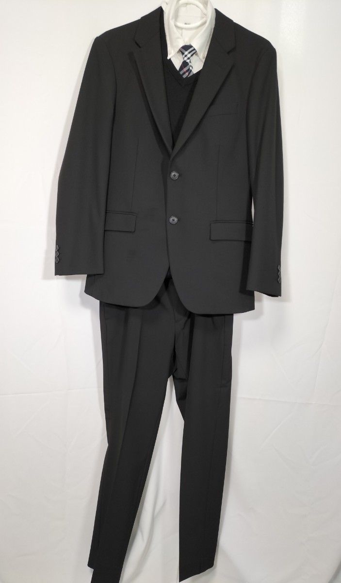ユニクロ スーツ 男子 小学校卒業式 メンズ Sサイズ UNIQLO スリム