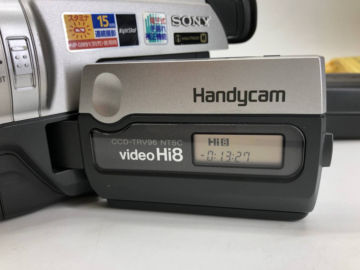 ハンデカム Handycam ビデオ ハイエイト video Hi8 NTSC SONY ソニー