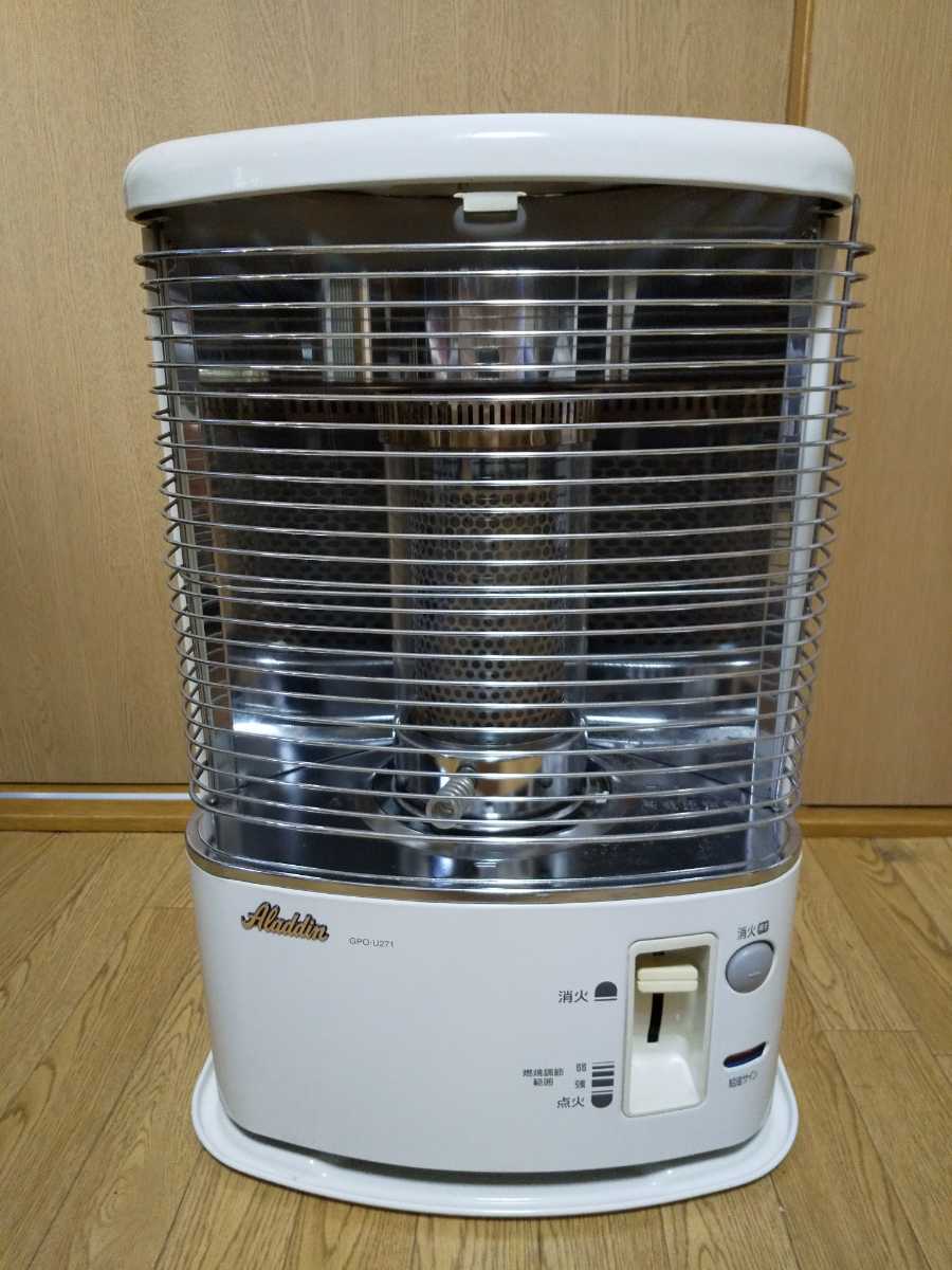 Yahoo!オークション - Aladdin アラジン 石油ストーブ GPO-U271 ホワイ